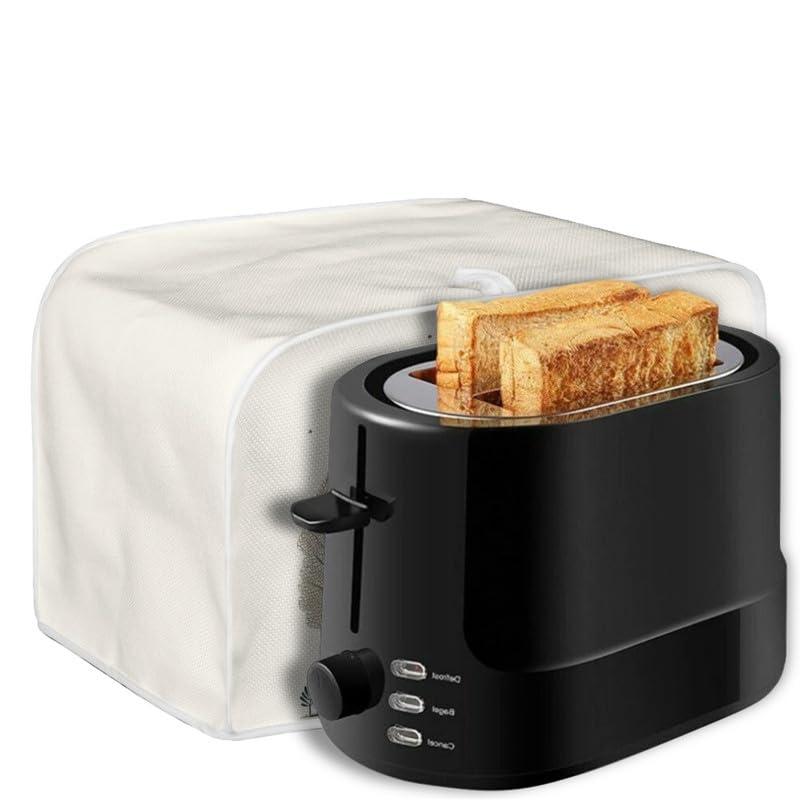 Xarleslyna Xarleslyna Four Slice Toaster Cover Forest Painting Beige Toaster Cover Toaster Covers Protector Keep Off Stains Fingerprint and Cat Hair
