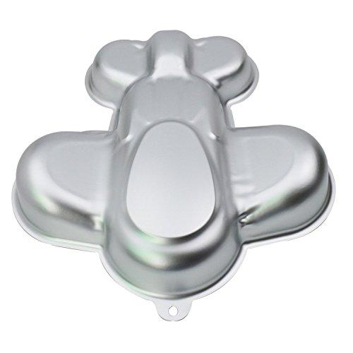 GXHUANG GXHUANG 11 Inch Plane Aluminum Alloy Cake Baking Mold Springform Pan (Airplane)