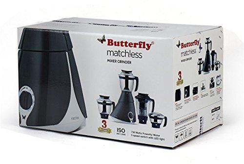 Butterfly Butterfly 4 Jar Mixer Grinder - 110 V Matchless - New Model, Gray