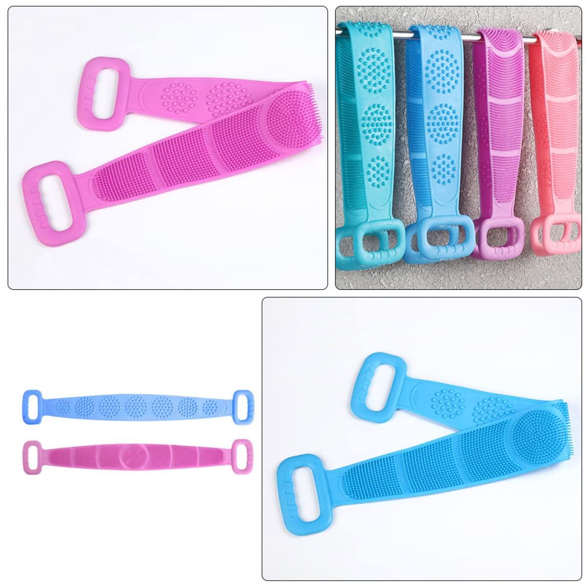 Alipis Alipis Multi-Function Bath Towel Long Strip Exfoliating Soft Silicone Quick Dry