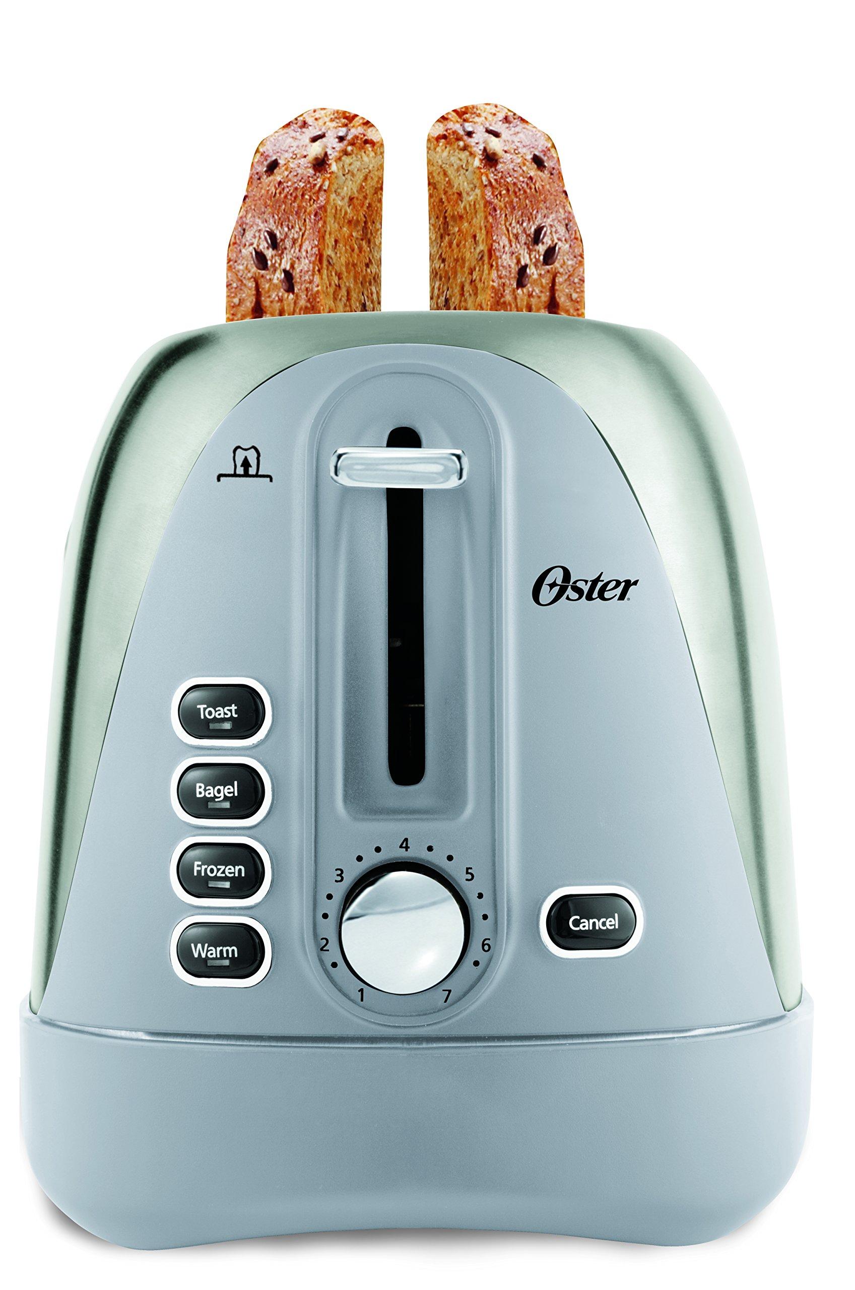 Oster Oster, Stainless Steel Long Slot 4-Slice Toaster, (TSSTTR6330-NP)
