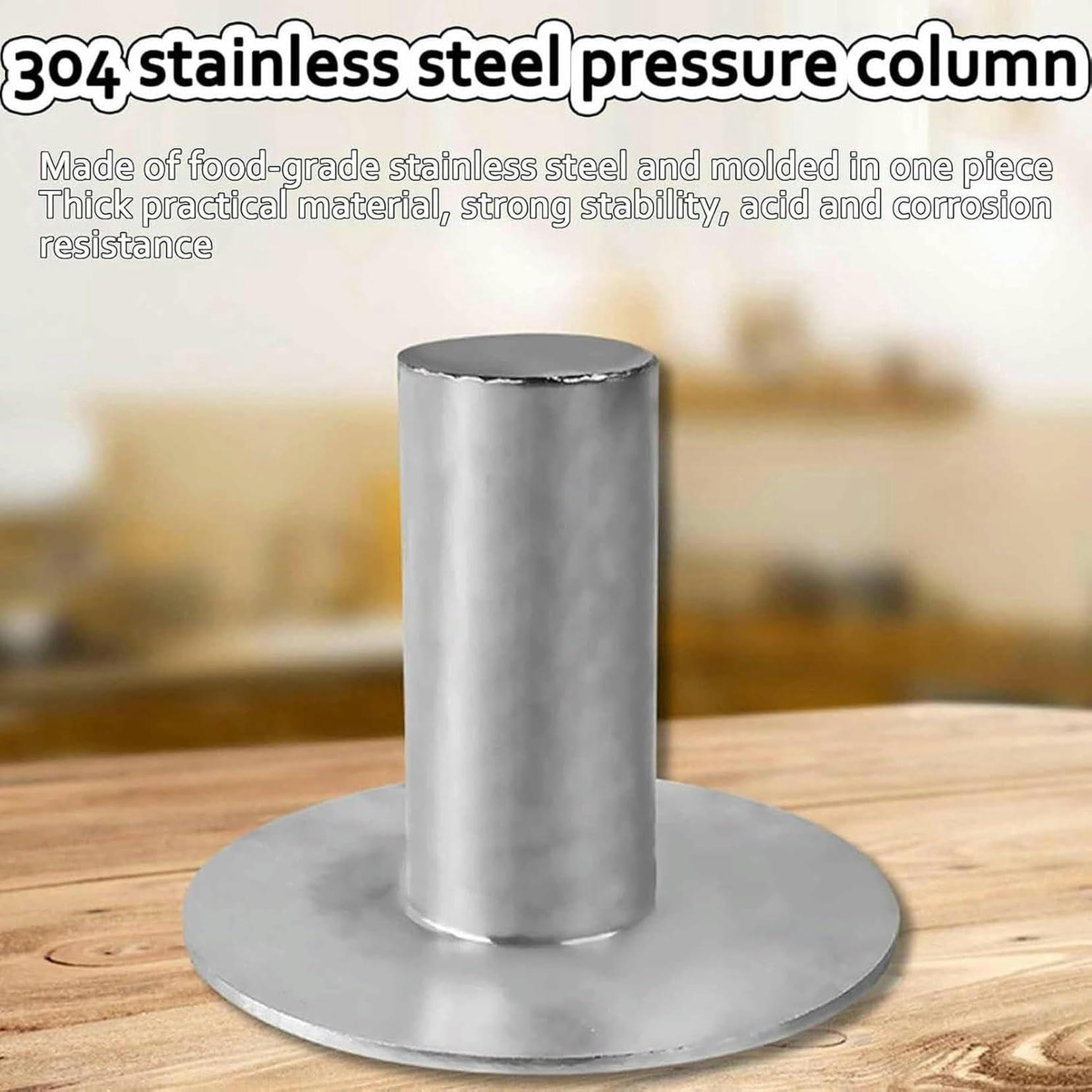 FYLFANYAN FYLFANYAN Fruit Wine Press, Homemade Beer Elaboration Tool, Stainless Steel Cider Press with Hydraulic for Cider, Supplies and Equipment for The Elaboration of Grape Wine ~/