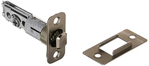 Kwikset Kwikset 335 15 RND PCKT DR LCK Round Bed/Bath Pocket Door Lock in Satin Nickel