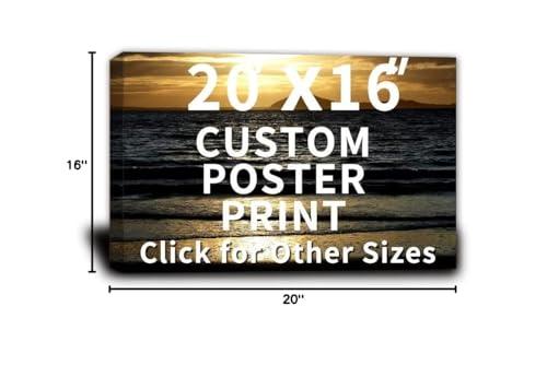 generic Custom Canvas Prints Personalized Canvas Wall Art With Your Photo With Framed - 20x16 inches