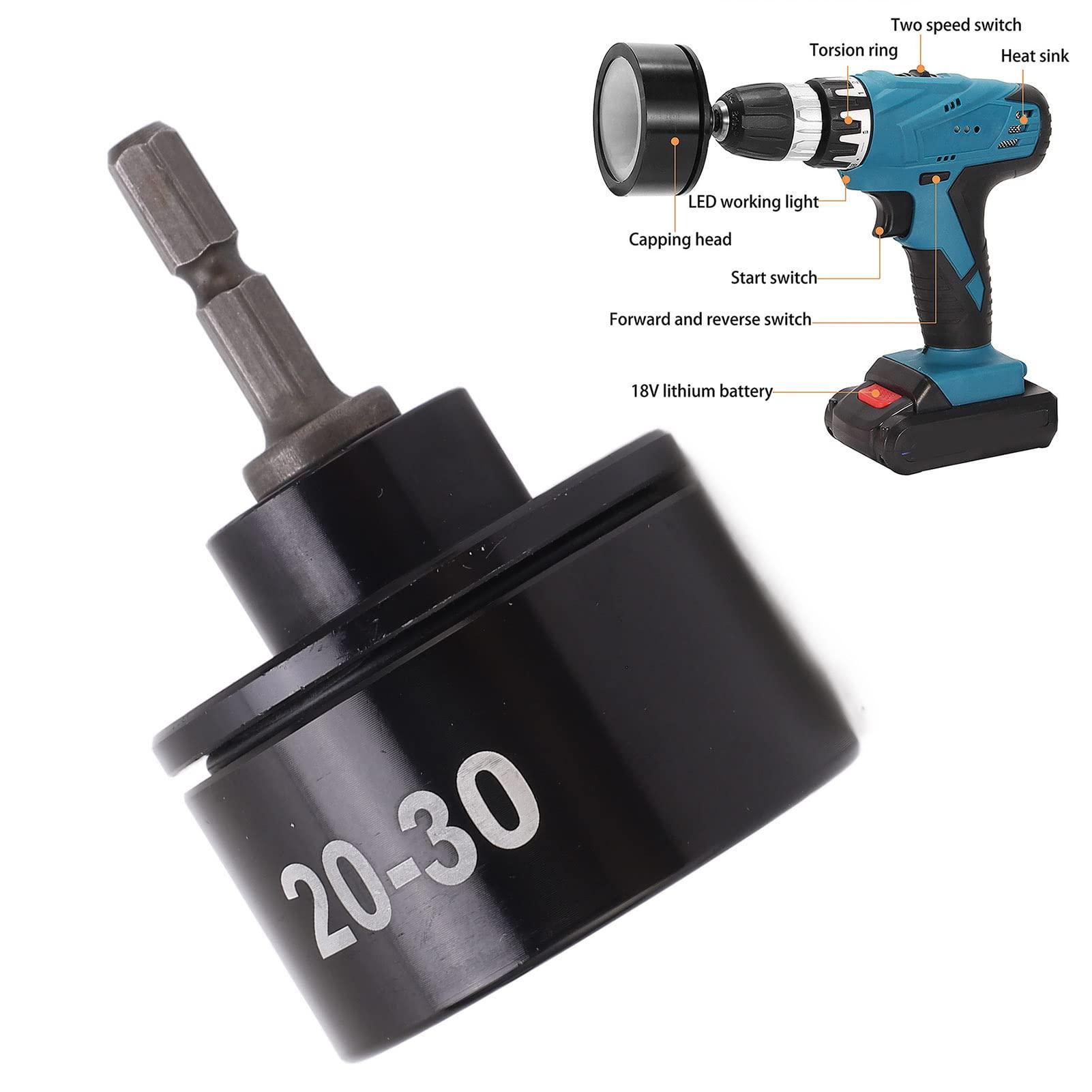 Vomeko Vomeko Bottle Capper Bottle Capping Tool,Capping Machine Bit Electric Capping Machine Capping Machine Accessory for 20 to 30mm