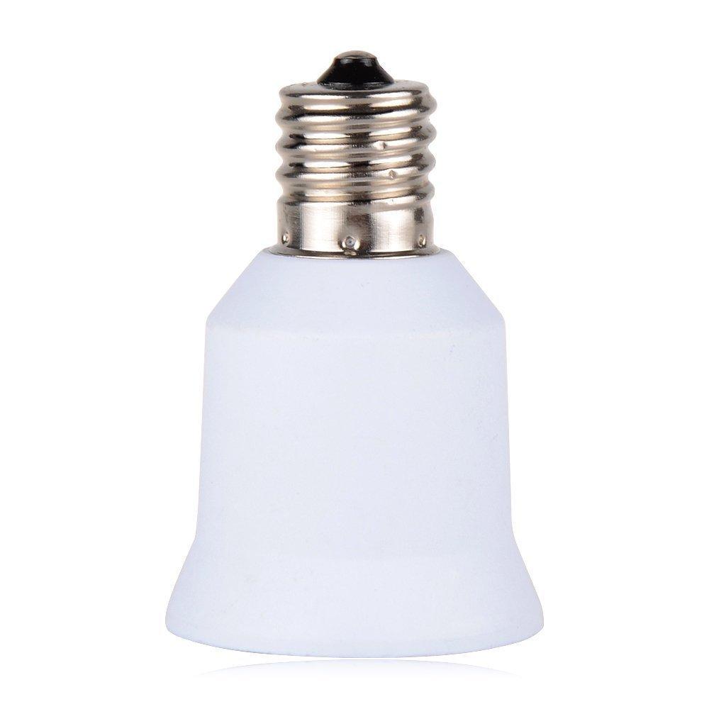 Lighting Supplier YI Lighting E17 to E26 Socket Adapter Converter - Converts Intermediate to Medium Socket (Pack of 2)