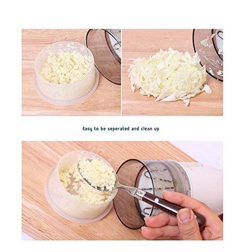 Gomdoli Vegetable Chopper Slicer Food Chopper Korean TV Home Shopping Product (Pink)
