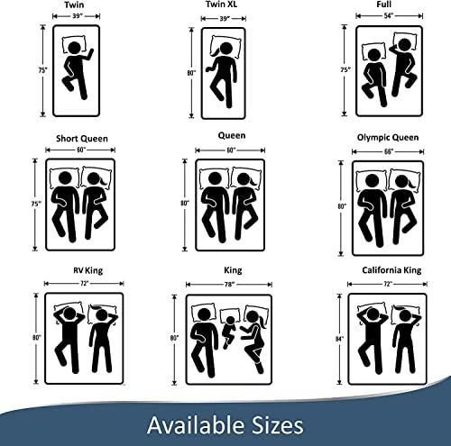 QualityBeddingHub QualityBeddingHub Dark Gray Zipper Fitted Sheet Twin XL Size 14 Inches Pocket 39 x 80 Inches 1000 Thread Count Egyptian Cotton Fitted Sheets for Twin XL Size Bed with Zipper