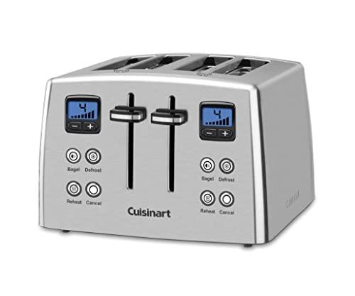 Cuisinart Cuisinart CPT-435P1 4-Slice Countdown Motorized Toaster, Stainless Steel