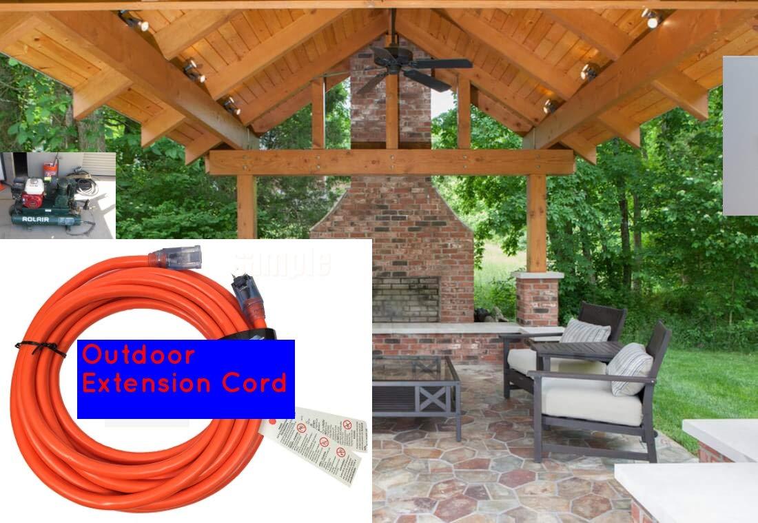 pizety pizety Extension Cord 100 ft 10 Gauge Heavy Duty Indoor Outdoor Outlet Power Extension Cord 10/3 plug 100 ft 125 volt 1875 watt 15 amp UL Listed 100 feet 10 gauge extension cord with Lighted Ends
