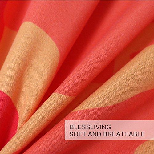 BlessLiving BlessLiving Rainbow Tie Dye Bedding Colorful Tye Dye Duvet Cover Psychedelic Watercolor Artsy Bedding 3 Piece Art Bedspread (Twin)