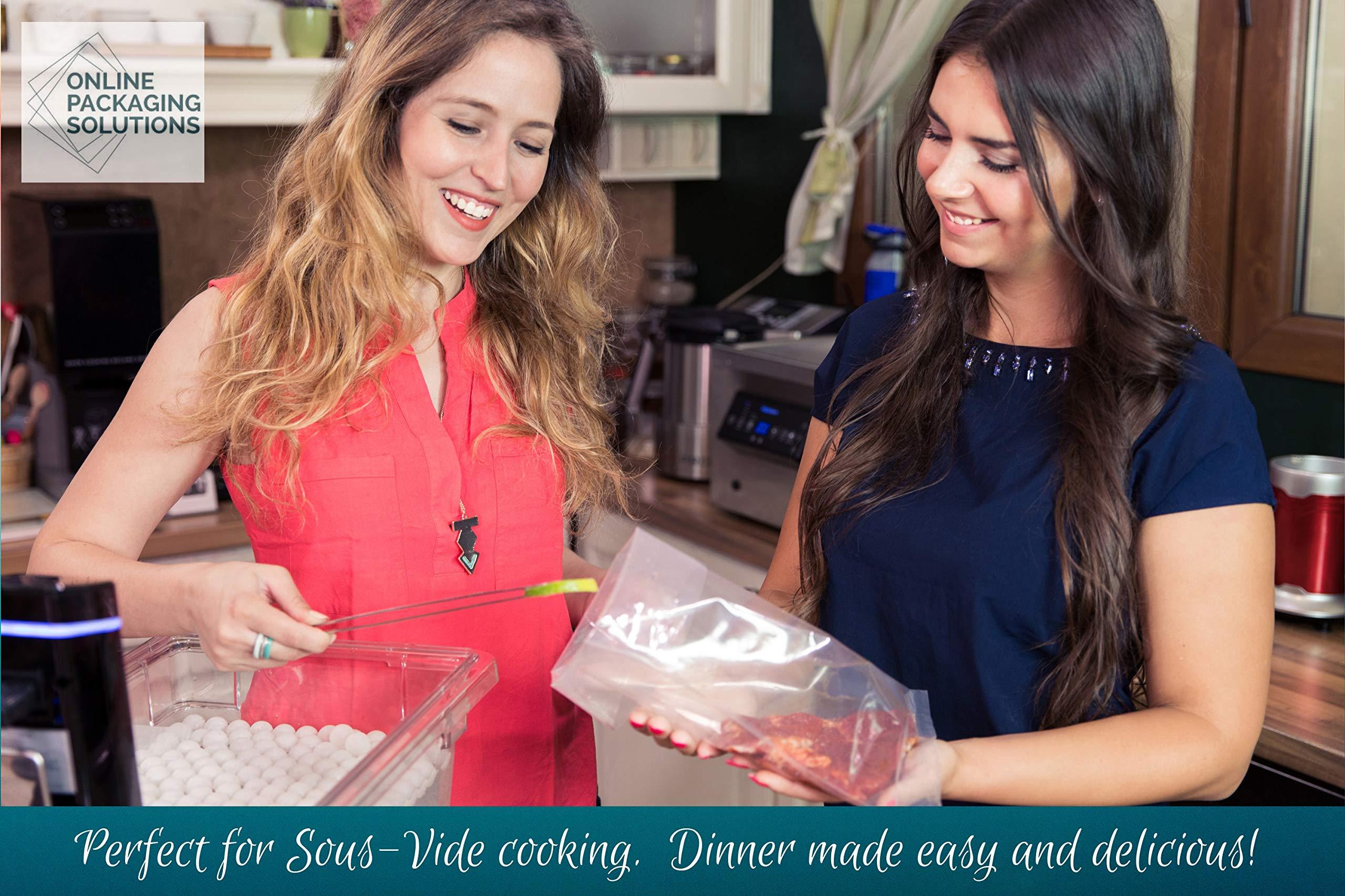 Online Packaging Solutions Vacuum Chamber Pouches - 3 Mil - (16 x 28-250/CS)