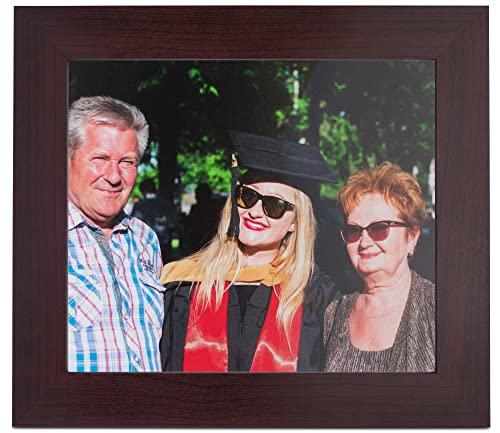 ArtToFrames ArtToFrames 22x30 inch Rich Mahogany Frame Picture Frame, 2WOMFRBW74039-22x30
