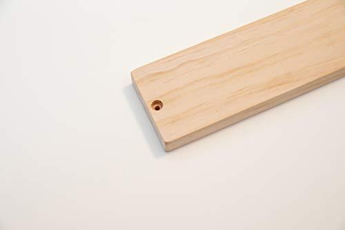 CC KITS CC KITS Set of Eight (8) 53 3/4 Inch Full/Double Size Solid Wood Support Bed SlatsUse Crib Conversion KitsPlatform Frame for MattressBunkie Board, Box Spring or Foundation Replacement Option