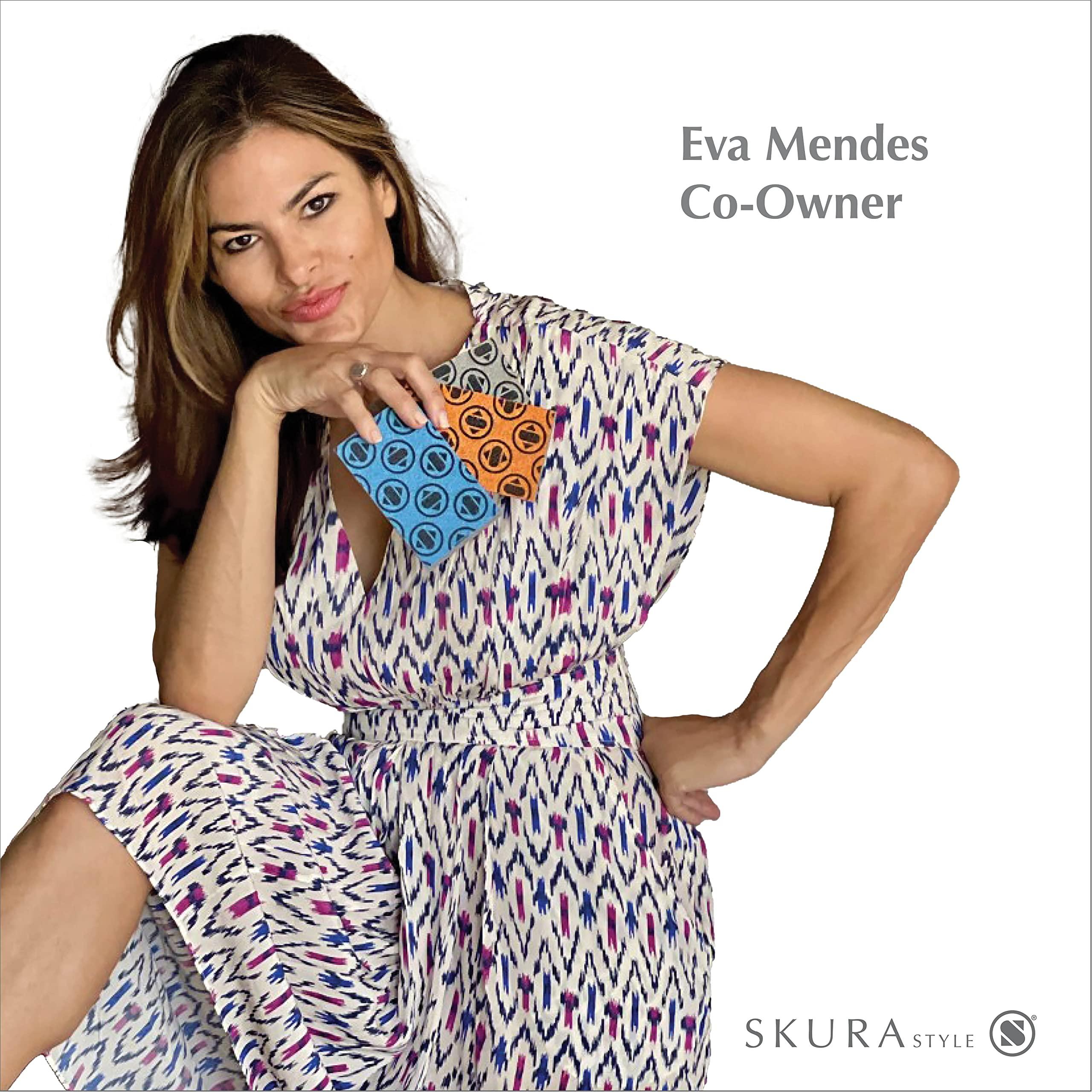 SKURA STYLE S Skura Style Smart 4 Pack Odor Free Non-Scratch Scrub Pads for Sink, Counters, Surfaces, Pots, Pans, Dishwashing with Color-Fade Change Indicator