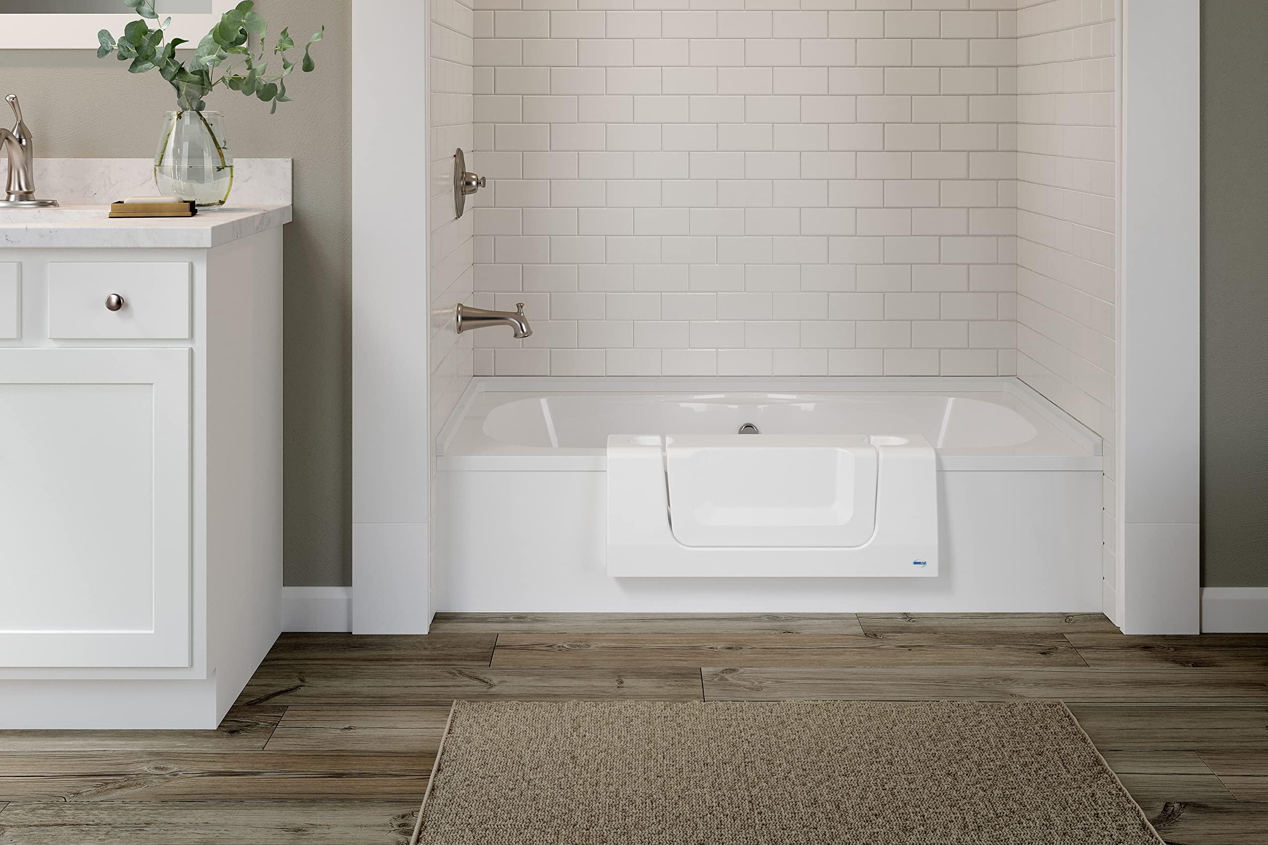 Cleancut CleanCut Convertible Bathtub Accessibility Kit - Convert Existing Tub to Walk-In Tub (White, Size Large)