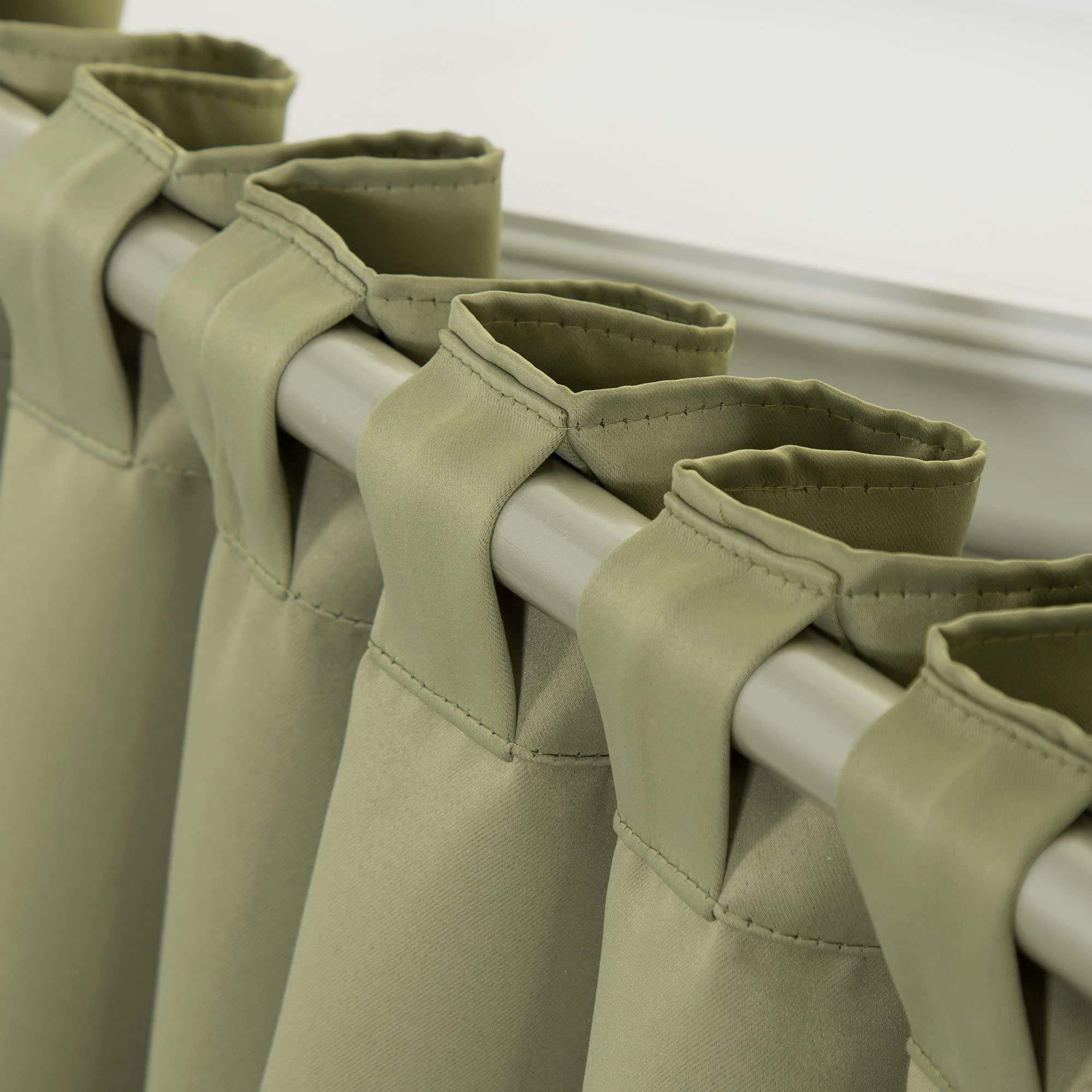 Sky Wave Double Pinch Pleated Blackout Curtains 100% Polyester for Room Decoration Comes with Bonus Tieback and Easy Hanging Option. (Blood Red 54 Inch Wide by 45 Inch Long- 2 Pannels Combined Size)