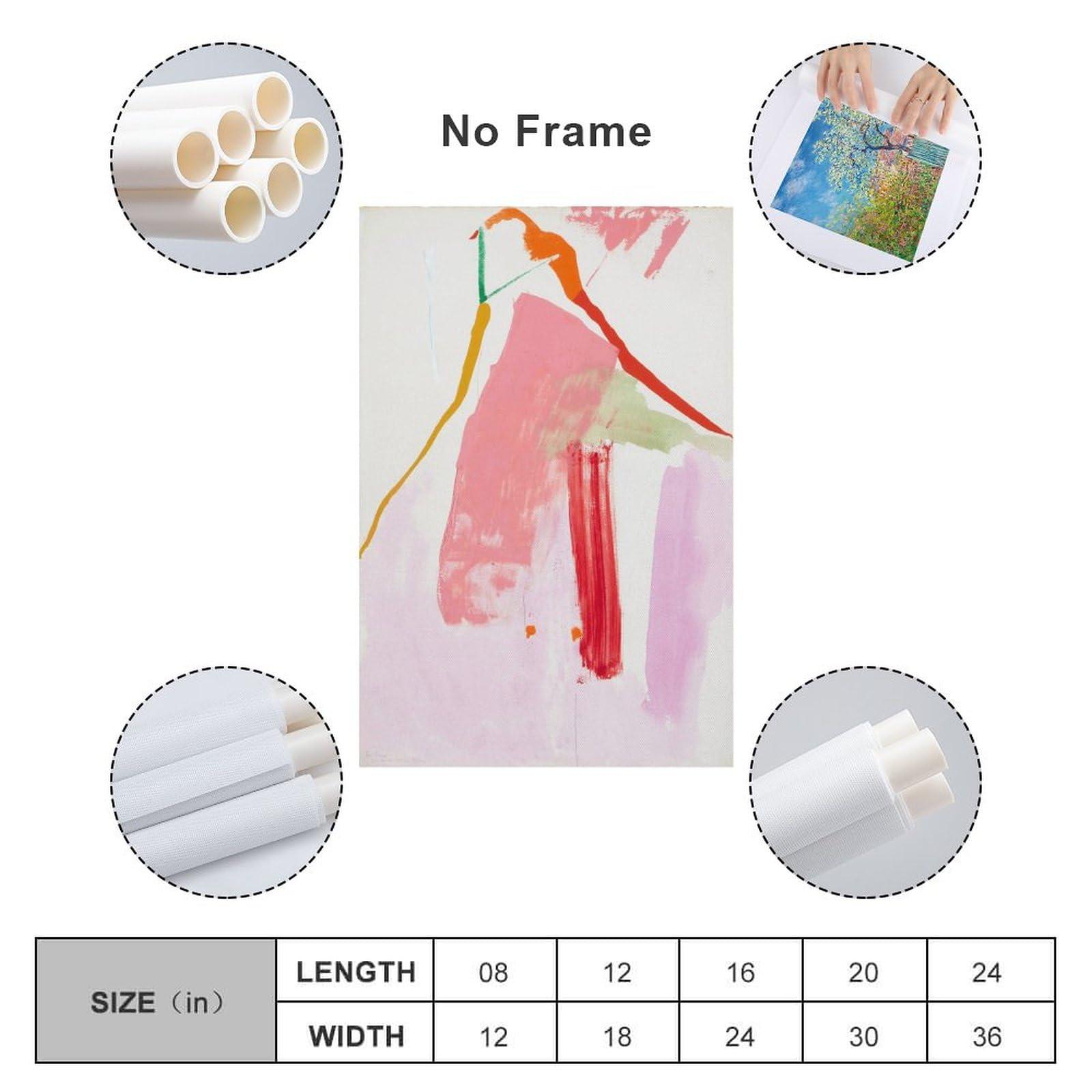 BAIKAI BAIKAI Helen Frankenthaler Untitled22 Art Poster Mural Canvas Wall Art Prints Poster Gifts Photo Picture Painting Posters Room Decor Home Decorative 20x30inch(50x75cm)