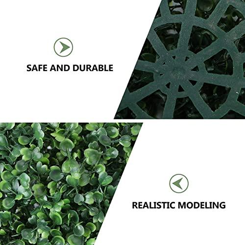 PROUH Artificial Plant Topiary Ball Outdoor 24inch, Round Artificial Plant Topiary Ball, Not Easy Fall Off Artificial Plant Ball for Home Party &Weddings Display Decor Props