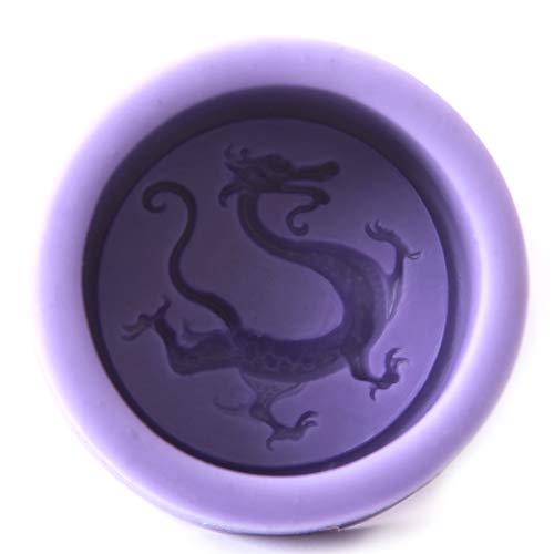 World Of Moulds World Of Moulds Dragon Silicone Mould x 10