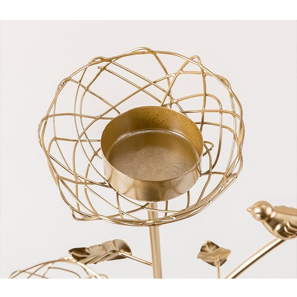 CHICKEN Candle Holder Table Candle Holder Decorative Candle Holder Gold Candle Holder Holder is Very Suitable as a Dinner Candle Household Candle Centerpiece Table Decorations