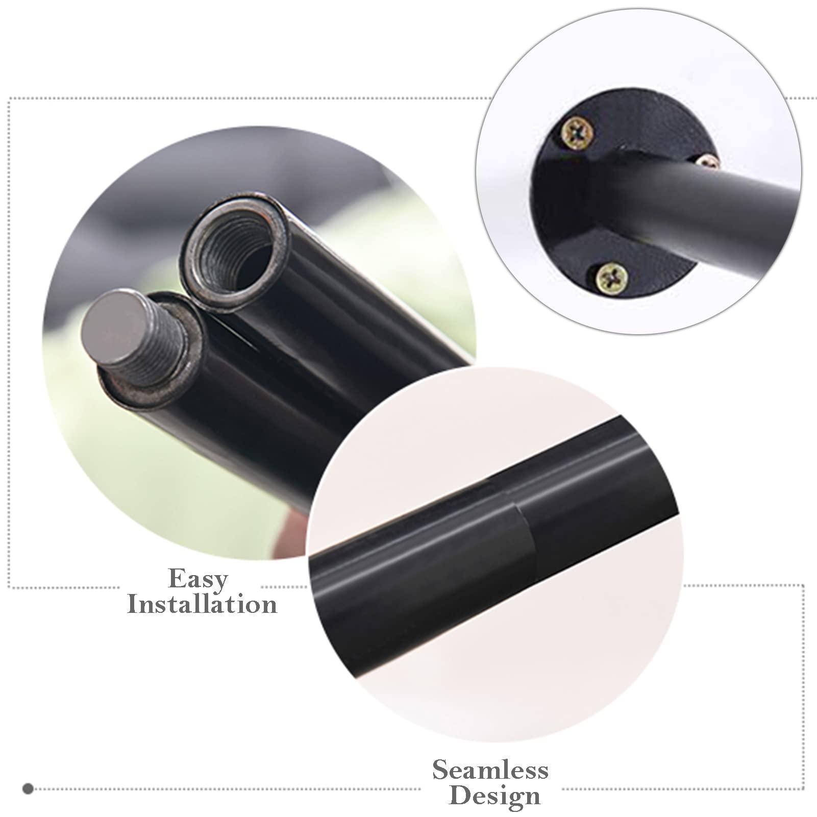 HIYOUGO HIYOUGO Fitting Room for Boutique, Portable Dressing Room Clothing Store, U-Shap Changing Room with Shading Curtain Privacy Screen for for Retail Store Kiosk Shop (Size:80x85x200cm,Color:Black)