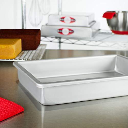 Fat Daddio's Fat Daddio's POB-8122 Sheet Cake Pan, 8 x 12 x 2 Inch, Silver