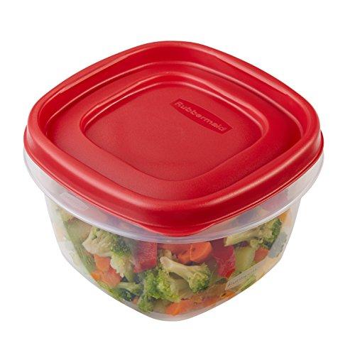 Rubbermaid Rubbermaid Easy Find Lids Food Storage-Containers, Racer Red, 18-Piece Set