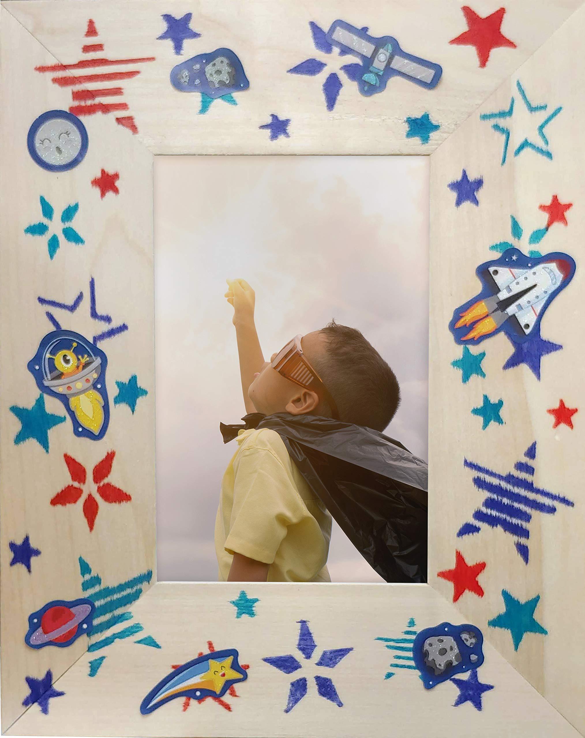 Frame USA Frame USA Decorate-It Series 8x10 DIY Unfinished Wood Arts and Crafts Frame (1.5-Inch Profile Width)