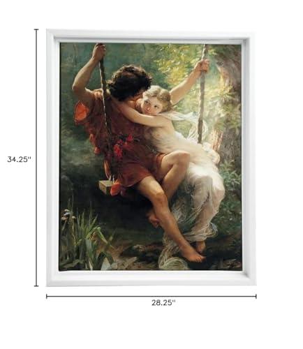 WHOLESALE ARTS AND FRAMES WHOLESALE ARTS AND FRAMES Floater Picture Frame Set of 2. 24x30 White 2-1/8\" Polystyrene Floating Frame for 0.75 1.5 1.75 Stretched Canvas Wholesaleartsframes-com 3592 Series Made in USA