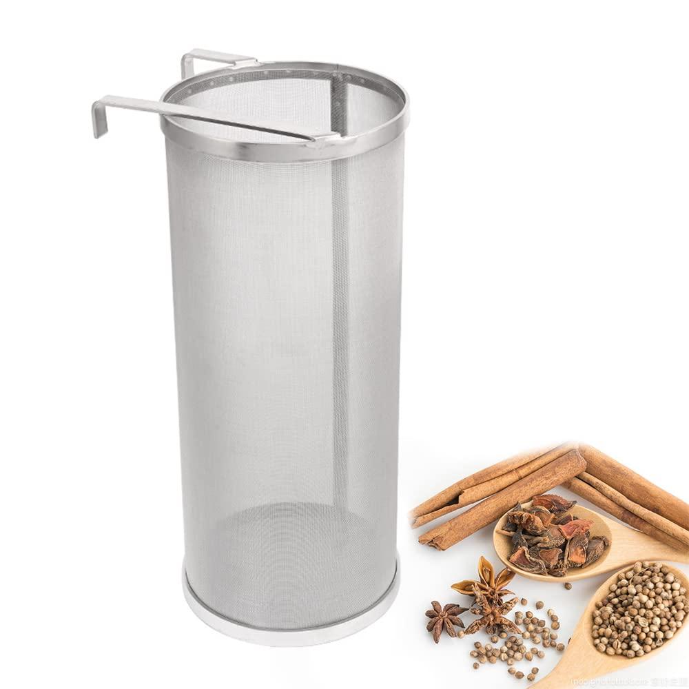 MNSSRN MNSSRN Refined Beer Filter Basket, Hops Filter, Red Wine Filter, Brewing Accessories are Solid and Durable, Malt Filter,30cm