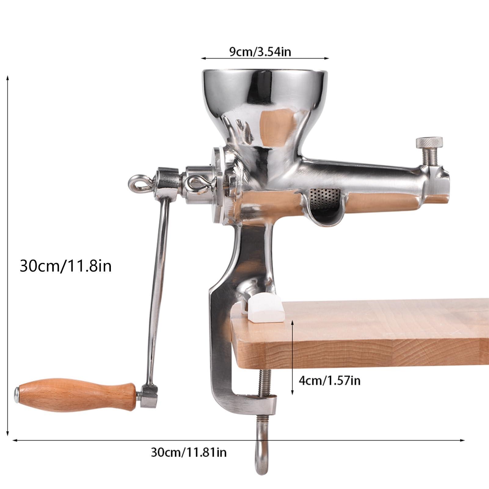 flexman FLEXMAN Stainless Steel Wheat Grass, Wheatgrass Manual Hand Juicer Health Juice Extractor Tool for Grass, Fruit, Vegetables