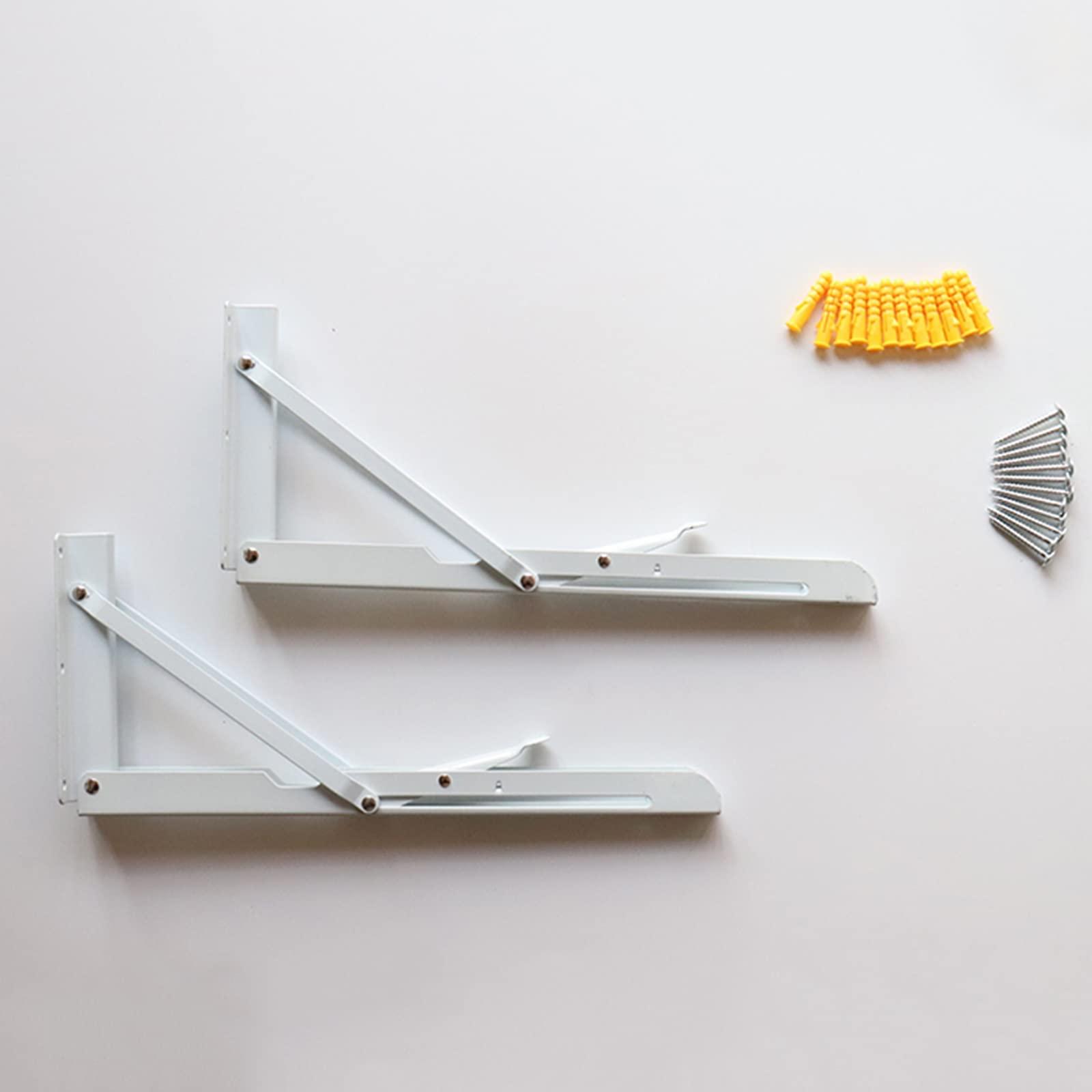 LTXZ Floating Wall Desk, Suitable for Computer Desk and Dining Table in Kitchen, Living Room, Bedroom, Office (Color : White, Size : 60x30cm/23.4x11.7inch)