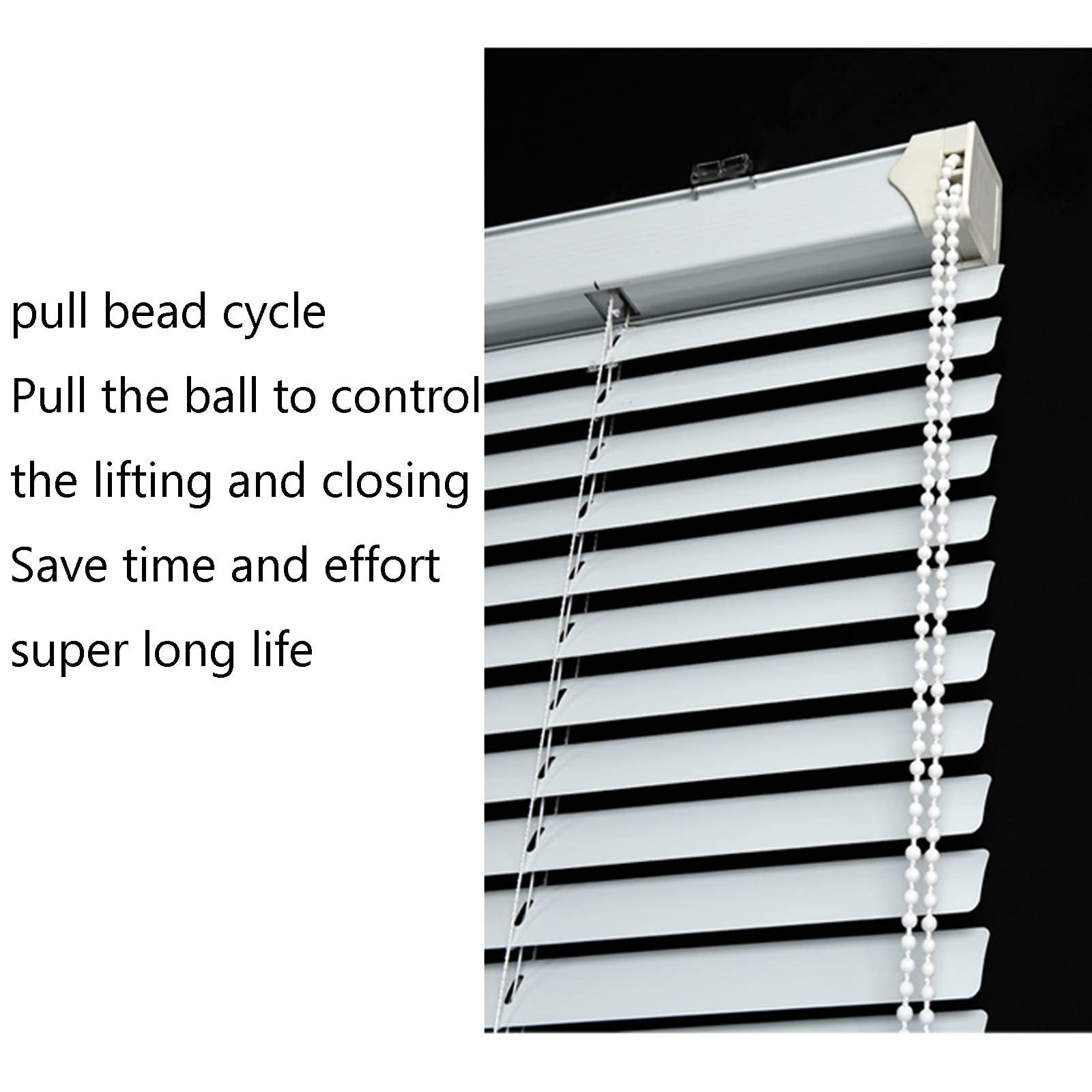 ZXCVBNAS Aluminum Horizontal Mini Blinds, Room Darkening Venetian Blinds,Horizontal Mini Blinds Window Shades ,for Home Office Bathroom French Door Windows Office,W150xH280cm/59x110in