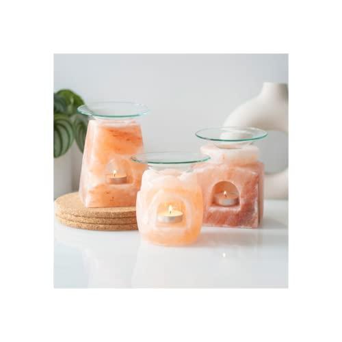 something different Something Different Himalayan Salt Lotus Oil Burner (One Size) (Pink)