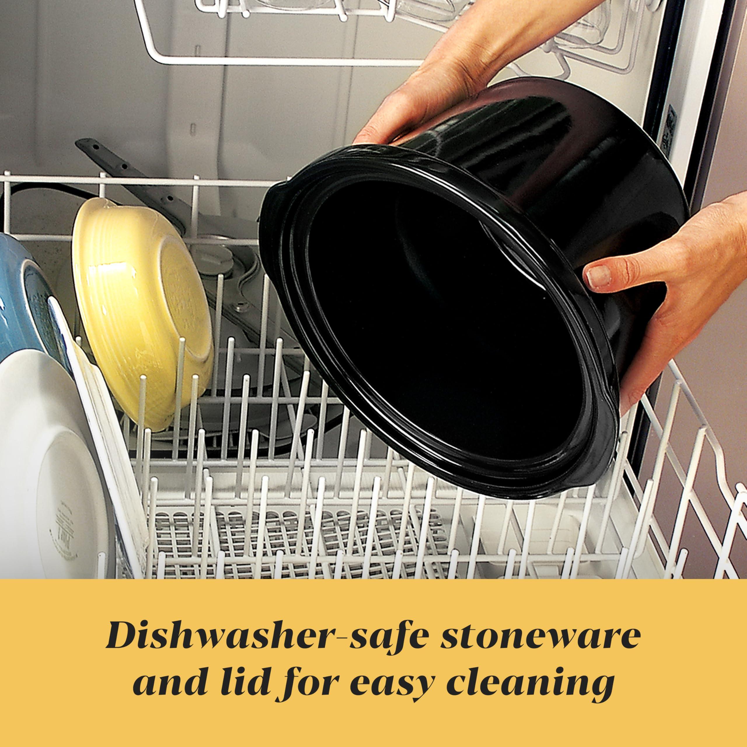 Crock-Pot Crockpot 2-Quart Classic Slow Cooker Small Slow Cooker Black