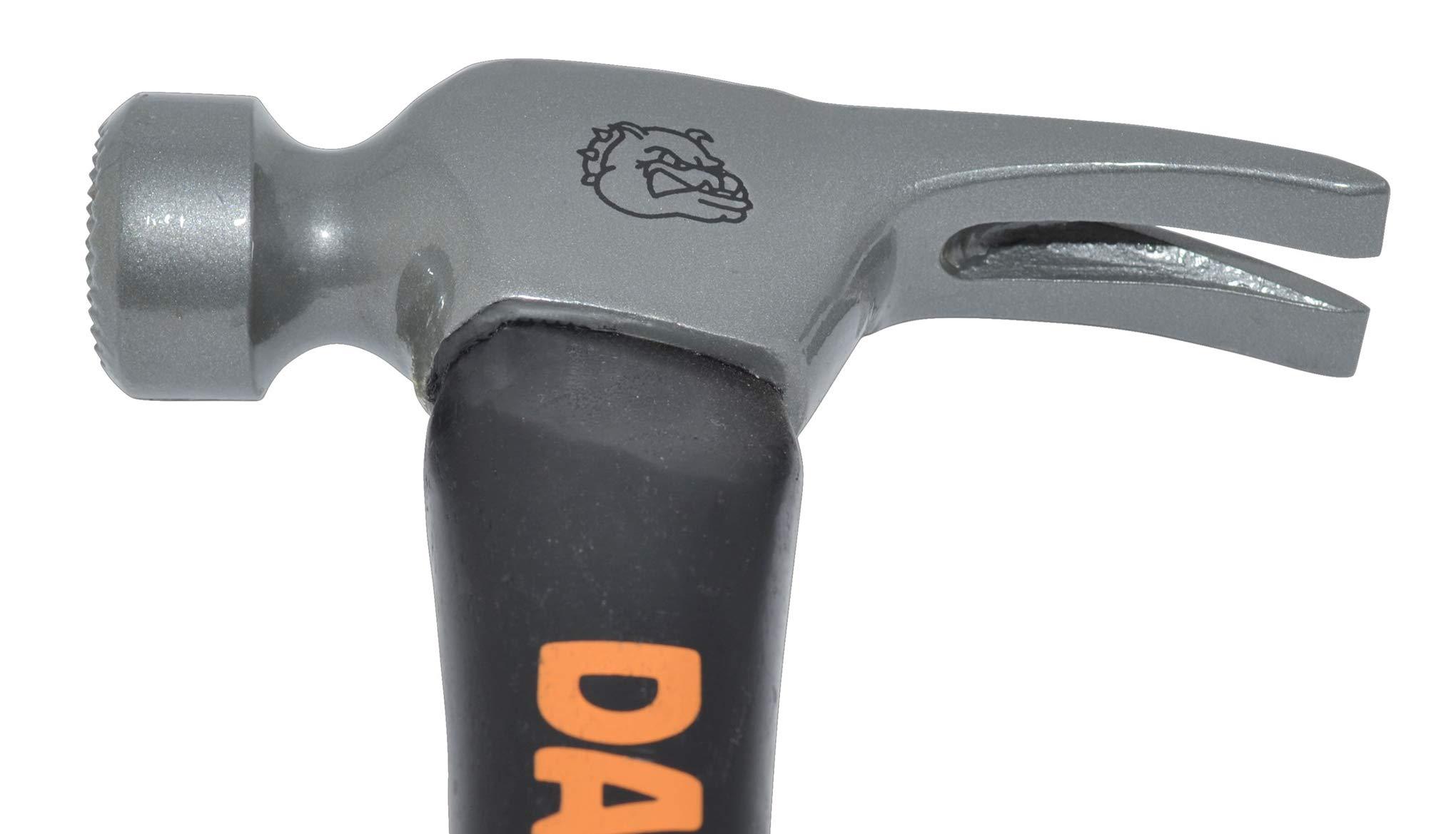 Vaughan & Bushnell Dalluge Tools 02170 21-oz Framer Hammer with Nailoc - Milled Face with 18\" Straight Wood Handle (DAWG21)