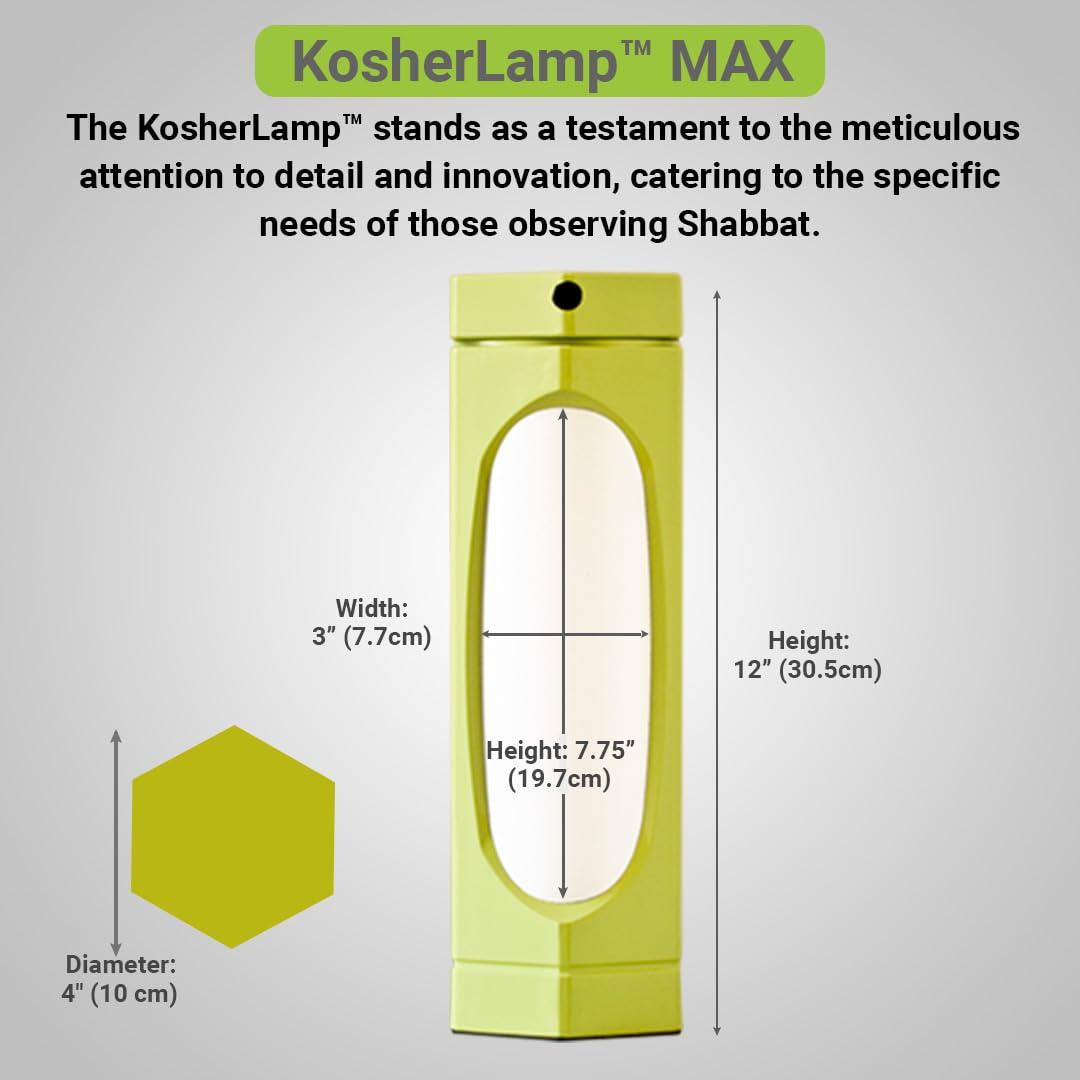 KOSHER LAMP KosherLamp Max - Green by KOSHER INNOVATIONS