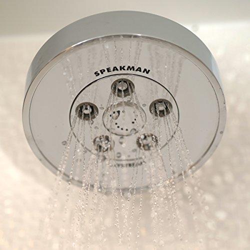 Speakman Speakman S-3010 Neo Anystream High Pressure Adjustable 2.5 GPM Shower Head, Polished Chrome