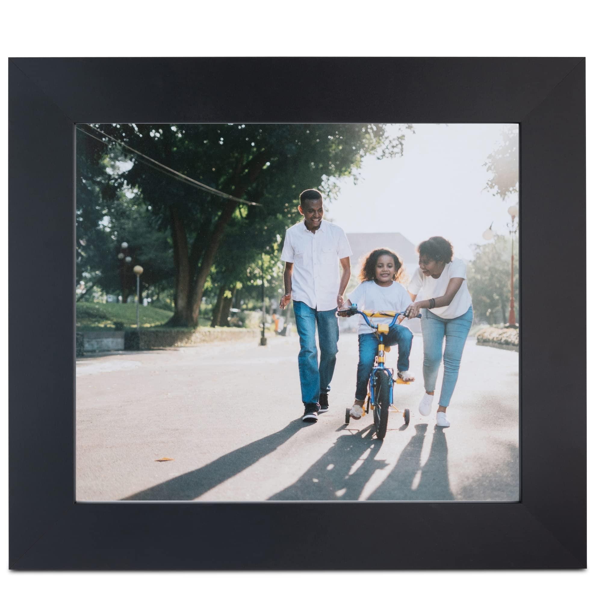 ArtToFrames ArtToFrames 19x25 inch Satin Black Picture Frame, 2WOMFRBW74079-19x25