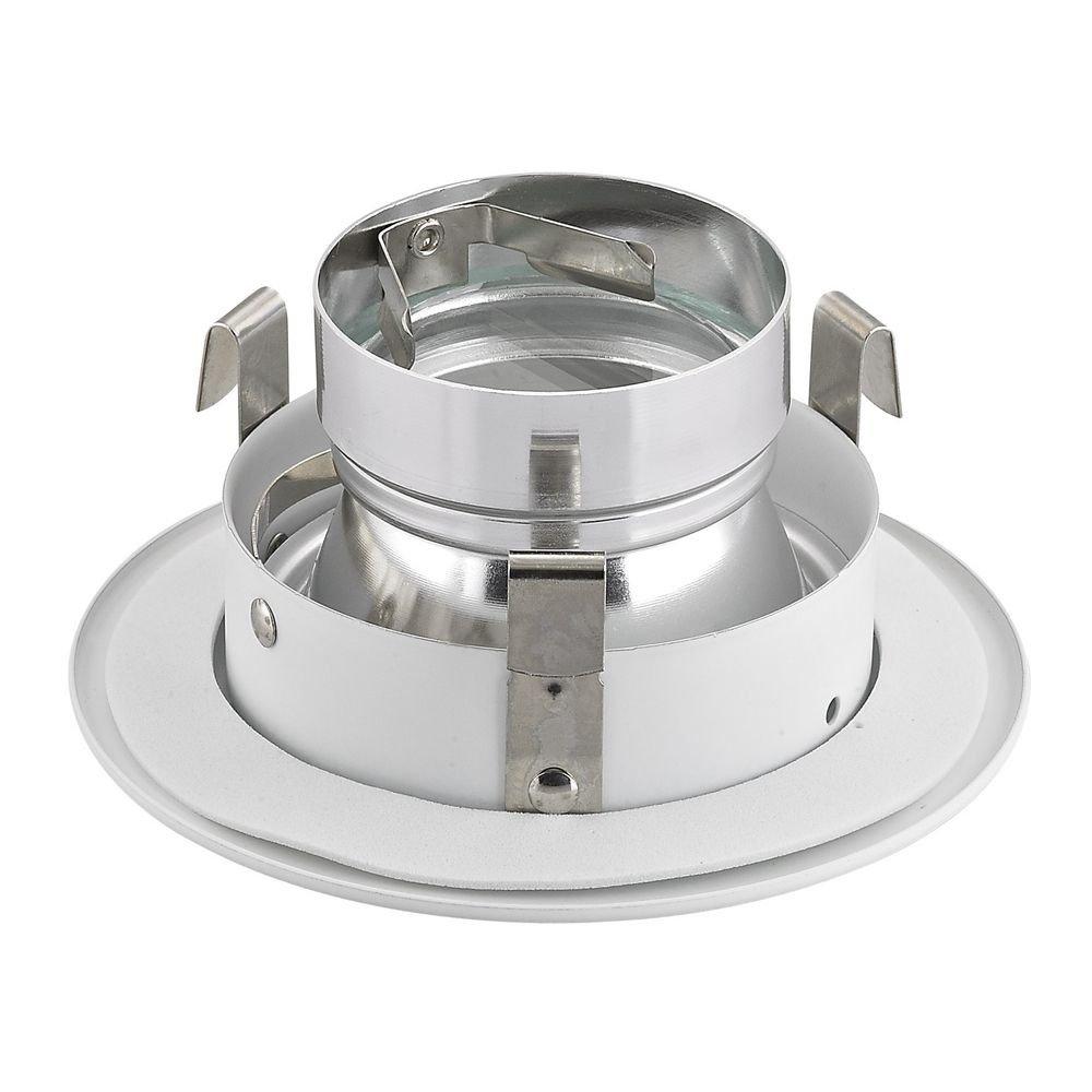 Dolan Designs GU10 Shower Trim with Frosted Glass for 3.5-Inch Recessed Cans