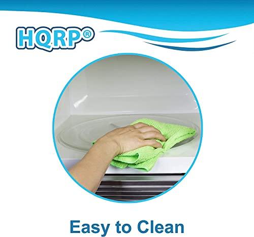 HQRP HQRP 11-1/4 inch Glass Turntable Tray Compatible with GE WB49X10224 HVM1540DP1BB HVM1540DP1WW HVM1540DP2BB HVM1540DP2WW Microwave Oven Cooking Plate