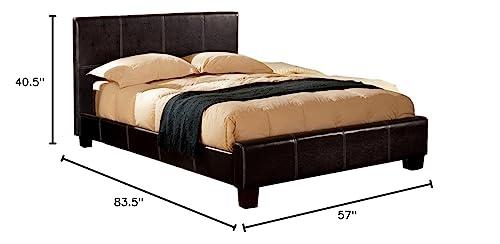Furniture of America Furniture of America Meredosia Modern Platform Bed, Full, Espresso Finish