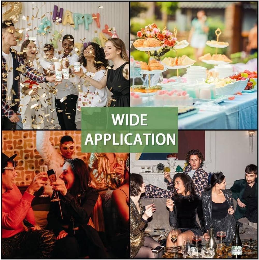 Zlatomu Personalised Water Bottle Labels - Plant Leaves Pattern Text Custom Bottle Stickers, Waterproof Bottle Label for Weddings G