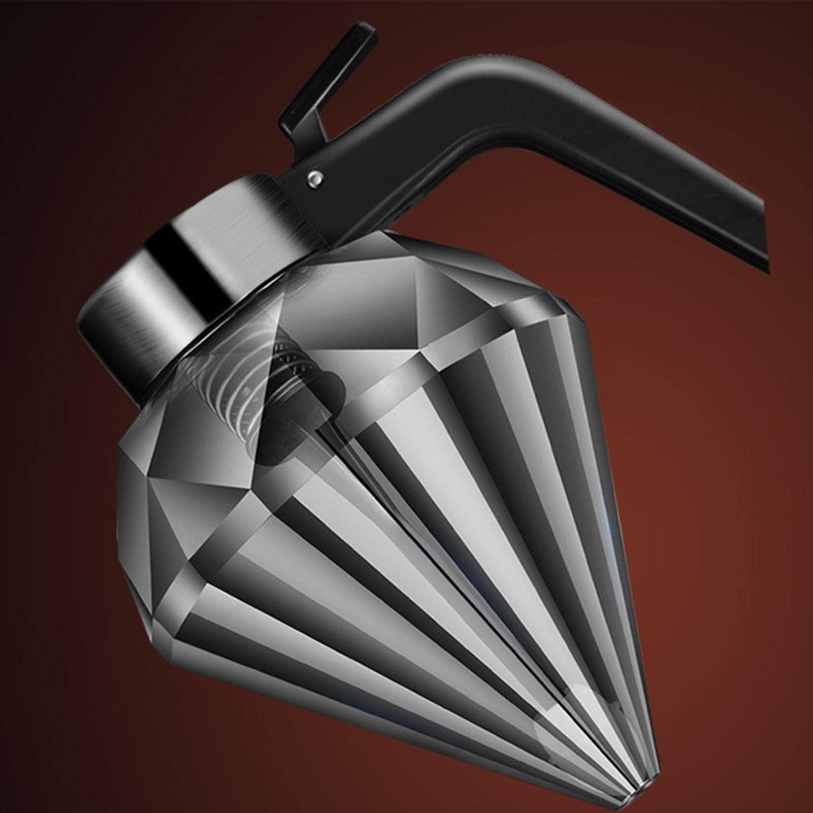 Beufee Honey Dispenser, Syrup Dispenser Glass Dilute Honey Syrup Pot with Non slip Silicone Bottom Acrylic Base for Olive Oil, Runny Honey, Syrup