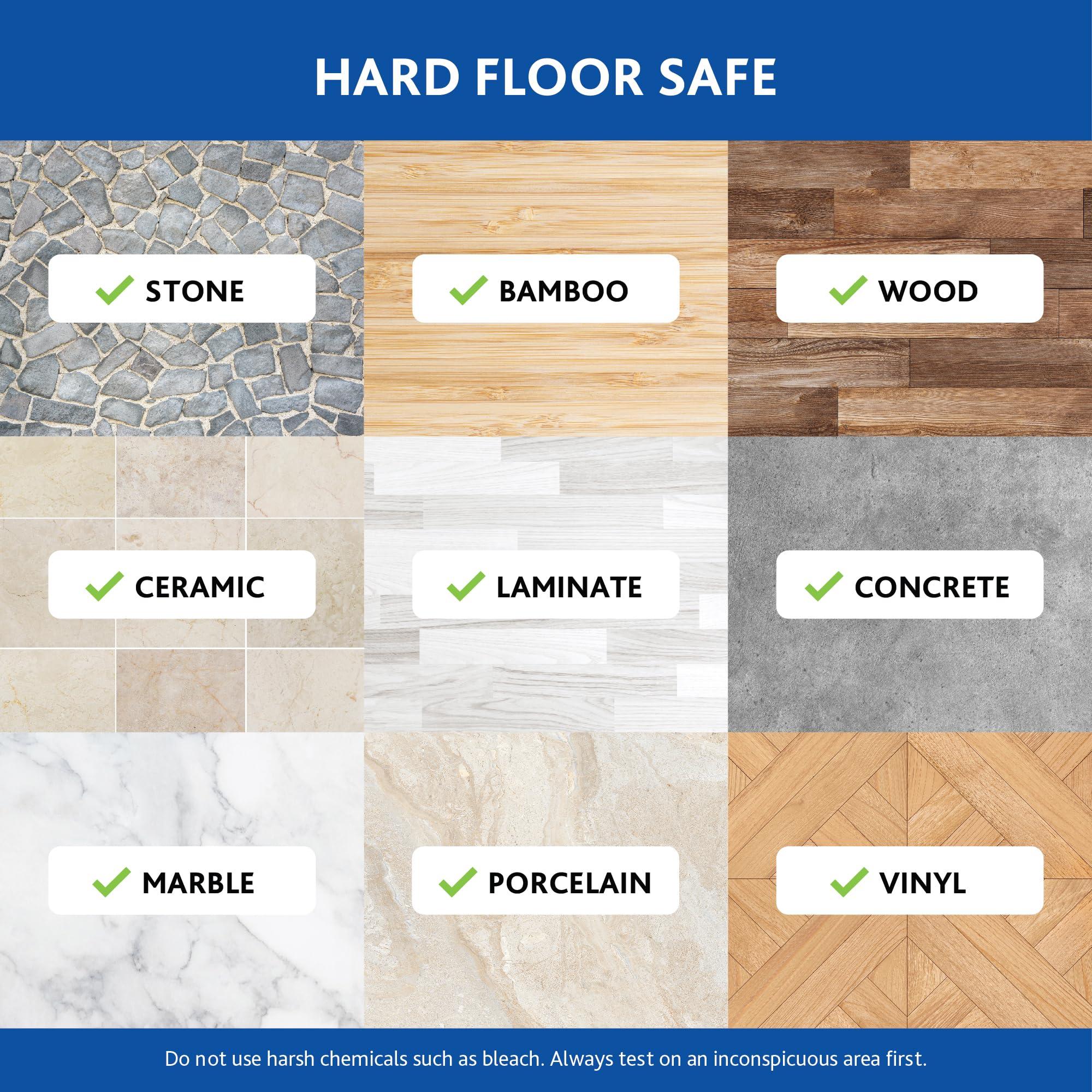 O-Cedar O-Cedar EasyWring RinseClean Microfiber Spin Mop & Bucket Floor Cleaning System with 3 Extra Refills, Plastic, Grey