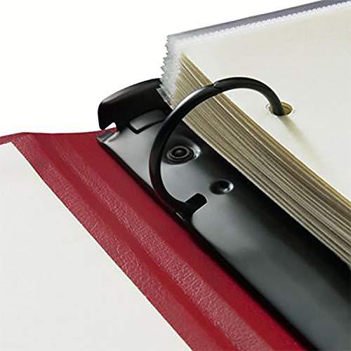 Gallery Leather Gallery Leather Photo Album 4x6-3 Ring Binder Photo Album, 60 Pages for 120 Photos, Fillable, Can Fit 4x6 Photos, Handcrafted - Camden Kiwi - 9.25 x 8 \", Compact