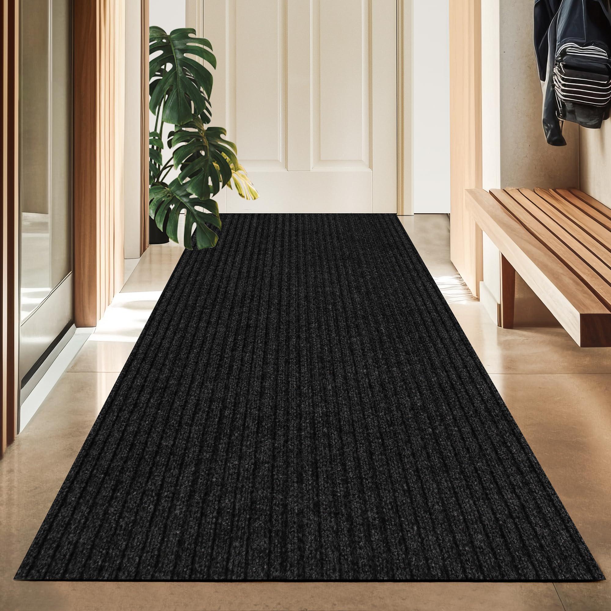 koloko koloko 4ft x 6ft Runner Rug Non-Slip Outdoor Indoor Carpet Runner Custom Size Floor Runners Area Rugs Mat with Rubber Backing for Hallway Entryway Balcony Patio Kitchen Garage Stair Laundry