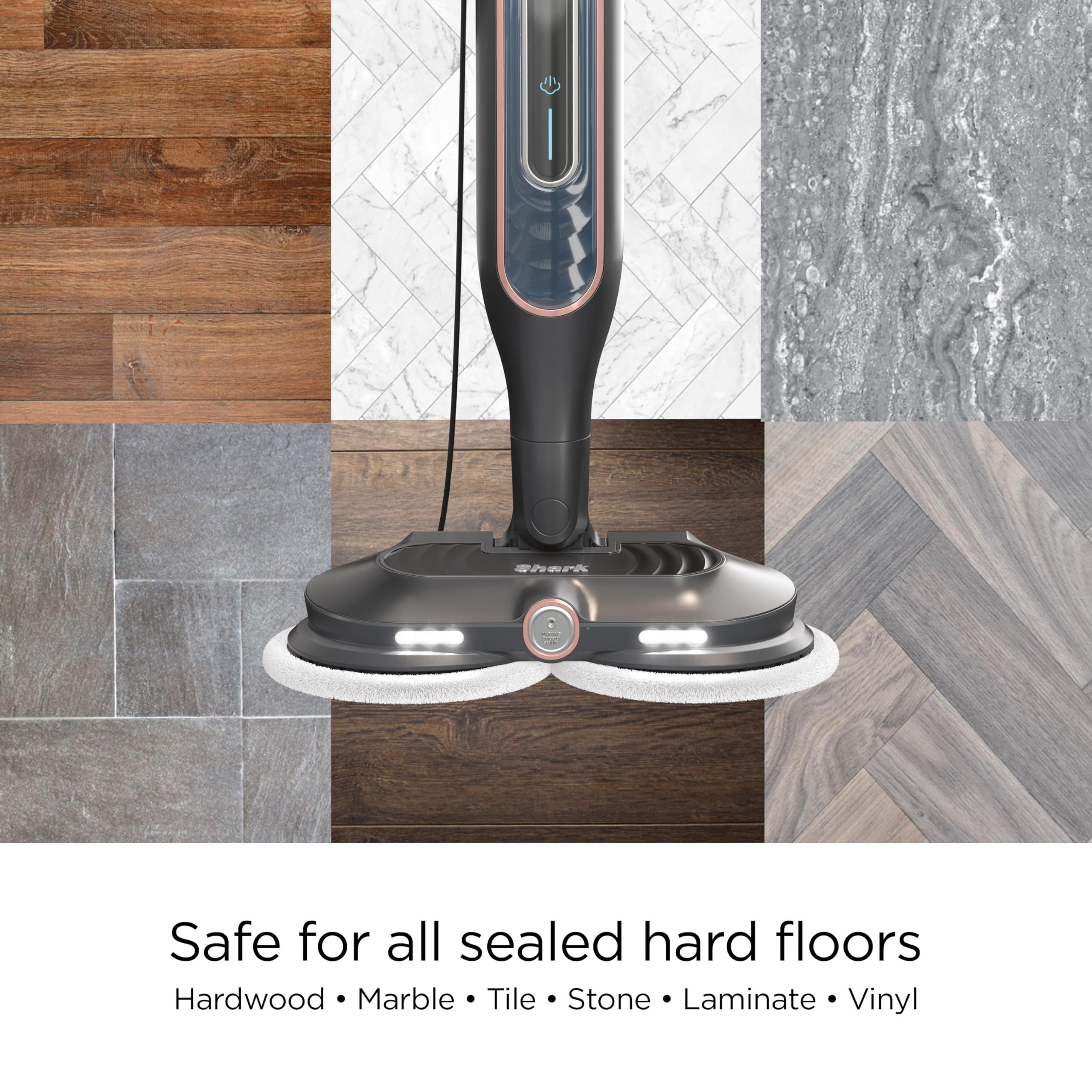 Shark Shark S7201 Steam & Scrub with Steam Blaster Technology All-in-One Hard Floor Steam Mop with 3 Steam Modes & LED Headlights, Black