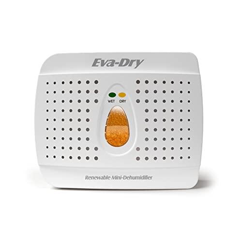 Eva-Dry Eva-Dry E-333 (6-pack) Wireless Mini Dehumidifier. Top Moisture Absorber for Small Spaces. Rechargeable & Portable. Perfect for Pantries, Cars, RV & Gun Safes, Closets, & Travel.
